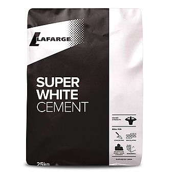 Lafarge Super White Cement 25kg