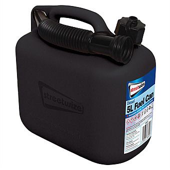 Diesel Fuel Can 5L Black