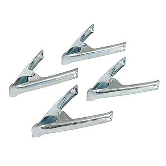 Silverline 50mm Steel Spring Clamps 4 Pack