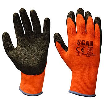 Scan Latex Thermal Gloves 3 Pack