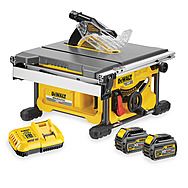 Dewalt DCS7485T2 54V FlexVolt Cordless 210mm Table Saw 2 x 6.0Ah Batteries