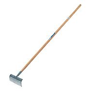 Draper 14306 Carbon Steel Garden Rake with Ash Handle