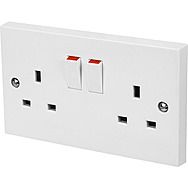 13A Switched Double Socket BS1363-2