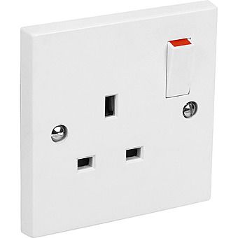 13A Switched Single Socket BS1363-2