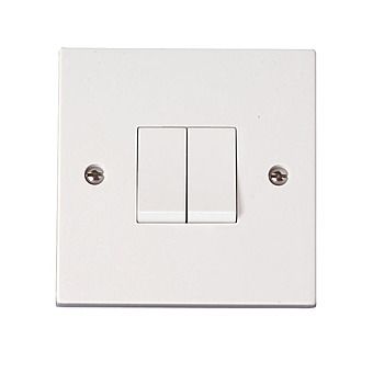 2 Gang 2 Way Light Switch