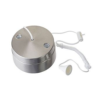 British General Stainless Steel Pull Cord Switch 6 Amp 2 Way