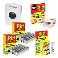 STV The Big Cheese Live Catch Mouse Trap & Repeller Value Pack