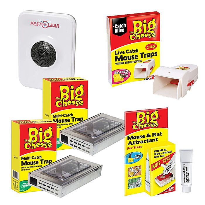 STV Big Cheese Self Set Multi Catch Mouse Trap - Rodent Traps