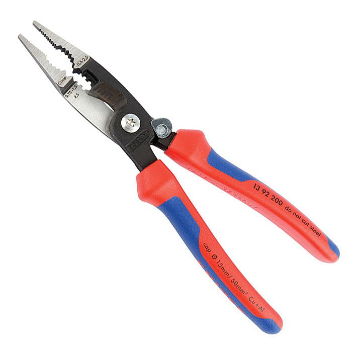 Knipex 13 92 200SB Electricians Universal Installation Pliers 210mm