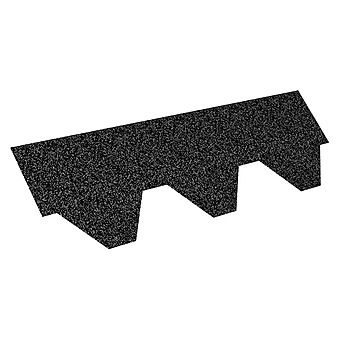 Black Hexagon Shingles 3 Square Metres