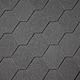 Black Hexagon Shingles 3 Square Metres