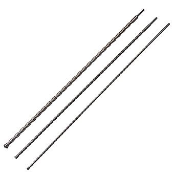 1 Metre SDS-Plus 12, 16, 24mm Drill Bit Pack For Masonry