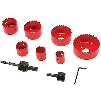 11 Piece Holesaw Value Kit 21-64mm