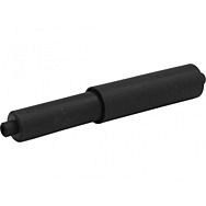 Black Plastic Toilet Roll Holder Spare Spring Cone