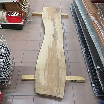 Native Beech Live Edge Slabs Smooth Planed