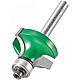 Trend C078X1/4TC 9.5 x 15.9mm Round Over Router Cutter 1/4&quot;