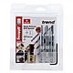 Trend SNAP/DBG/SET Snappy 4 Piece Drill Bit Guide &amp; Chuck Set SNAPDBGSET.