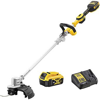 DeWalt DCMST561P1 18V XR 36cm Folding Strimmer & 5.0Ah Battery