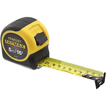 Stanley FatMax 5m/16' Tape Measure With Blade Armour 033719