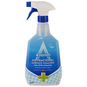 Astonish Anti-Bacterial Cleanser Spray 750ml