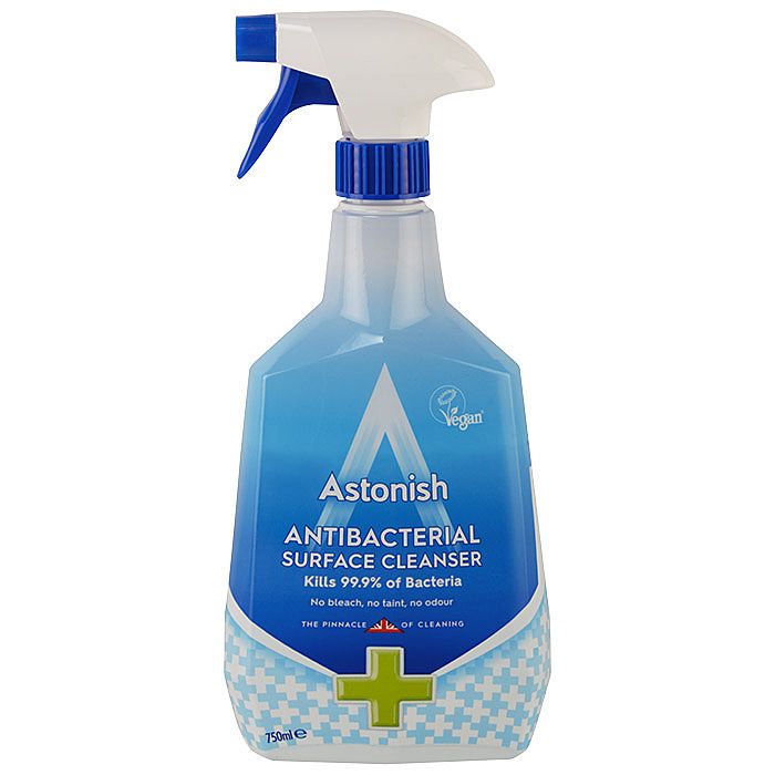 Astonish AntiBacterial Cleanser Spray 750ml Ray Grahams DIY Store