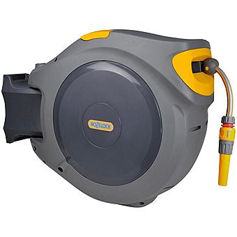 Hozelock Auto Reel Garden Hose 40m Wall Mounted Hose Autoreel