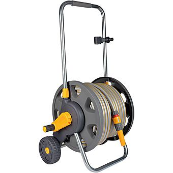 Picture of Hozelock 60m Cart With Garden Hose & Fittings with Hose
