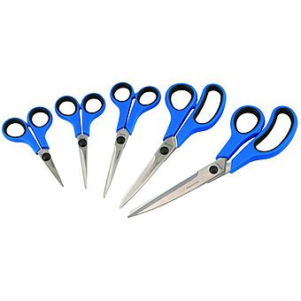 Draper 75552 5 Piece Soft Grip Household Scissor Set