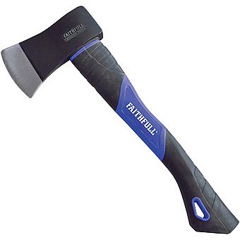 Faithfull FAIAXE114FG Fibreglass Shaft Hatchet 567g