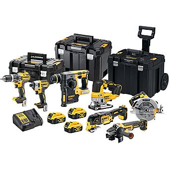 DeWalt DCK755P3T 7 Piece Brushless 18V XR Cordless Powertool Kit 3 x 5.0Ah Batteries