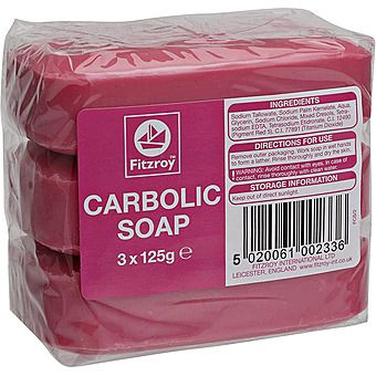 Fitzroy Carbolic Soap 3 x 125g