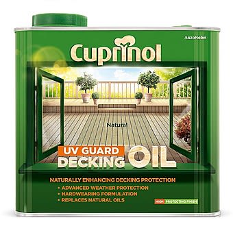 Picture of Cuprinol Decking Oil UV Guard | Natural