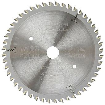Dewalt DT1090 165mm x 20mm 48T Plunge Circular Saw Blade
