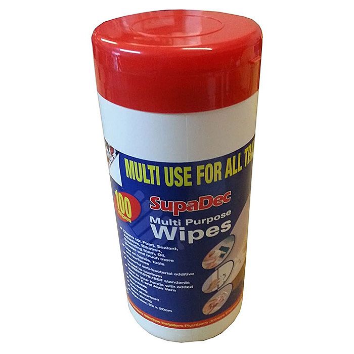 SupaDec MultiPurpose Wipes Ray Grahams DIY Store