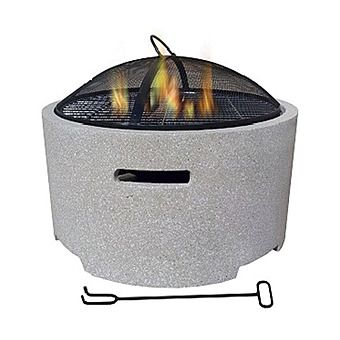 Lifestyle Adena Fire Pit With BBQ Grill
