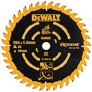 Dewalt DT1668 Medium Mitre Saw Blade 184mm x 16mm x 40T For DCS365