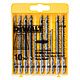 DeWalt DT2290 10 Piece Wood Jigsaw Blade Set 