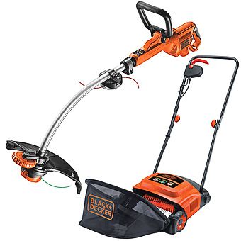 Black & Decker Strimmer & Lawnraker Pack (GL9035 + GD300)