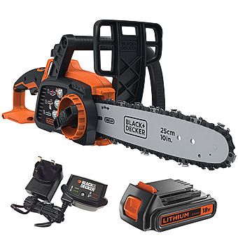 Picture of Black & Decker GKC1825L20 25cm Cordless Chainsaw 18V 1 x 2.0Ah Battery