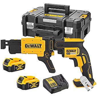 DeWalt DCF620P2K 18V XR Collated Drywall Screwdriver 2 x 5.0Ah Batteries