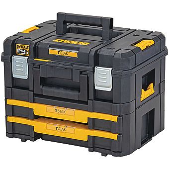 DeWalt DWST83395-1 T-Stak 2.0 Combo Kit Box & Twin Drawer TStak