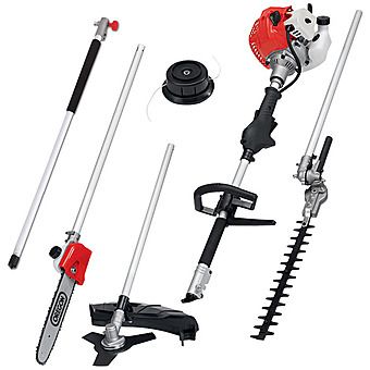 Proplus 2-Stroke 33cc Petrol Multi-Tool (Strimmer, Brush Cutter, Hedge Trimmer & Pole Saw)