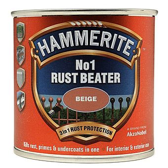 Hammerite Number 1 Rust Beater In Beige 0.25 Litre