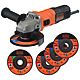 Black &amp; Decker BEG010A5 115mm Angle Grinder 230V