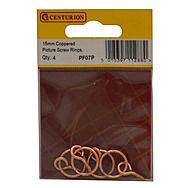 Centurion PF07P Coppered Picture Screw Ring 15mm Pack Of 4