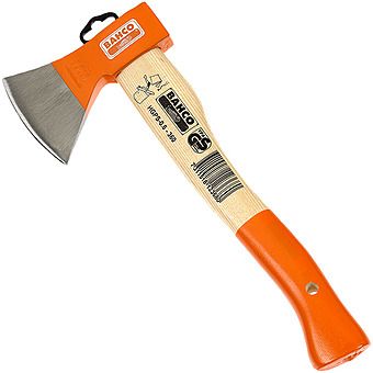 Bahco Ash Handle Hatchet / Hand Axe 1 1/4lb Steel Blade