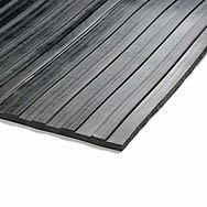 Ribbed 5mm Rubber Matting 1m x 1m