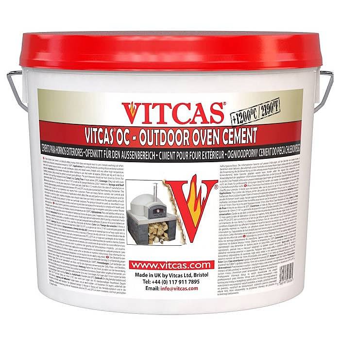 Vitcas OC Outdoor Oven Cement 10kg Ray Grahams DIY Store