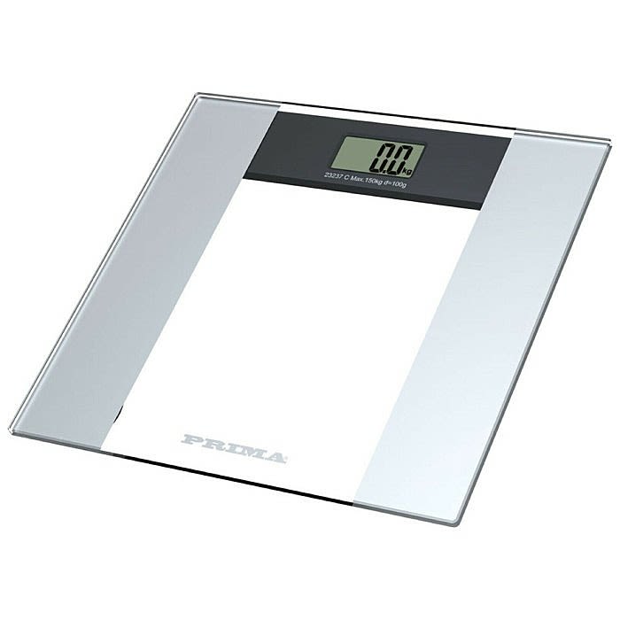 Prima 150kg Electronic Glass Bathroom Scales Ray Grahams DIY Store