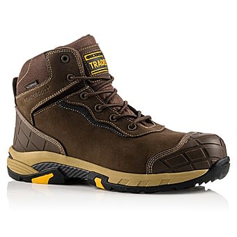 Picture of Buckbootz Tradez BLITZ BR Lightweight Waterproof Brown Safety Boots